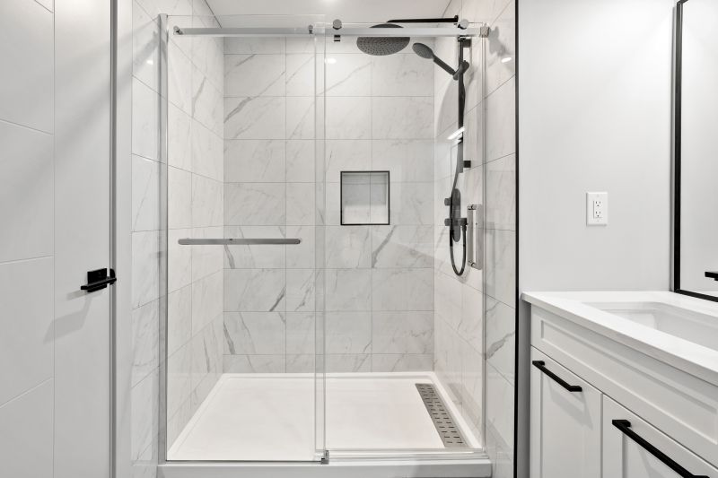 Shower Enclosure Installation detail